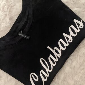 Kendall + Kylie Black Calabasas T-Shirt